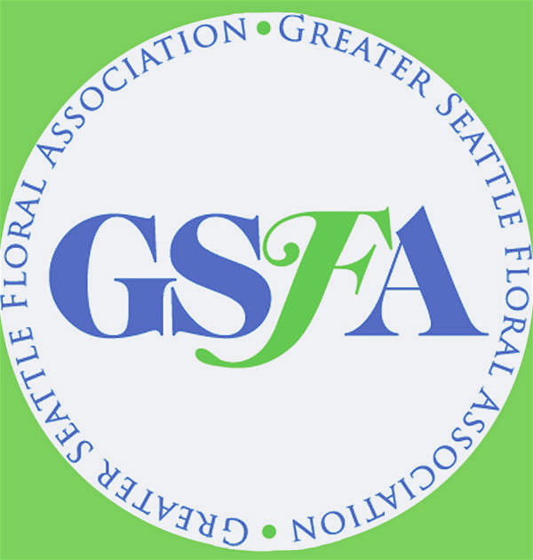 Logo of the Greater Seattle Floral Association.