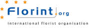 Logo of FLORINT – the International Florist Organization.